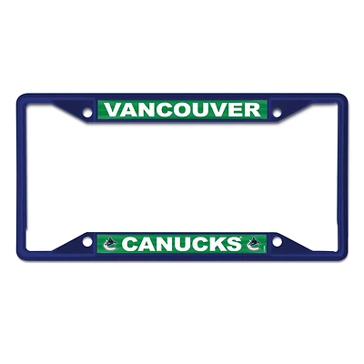 WinCraft Vancouver Canucks Metal License Plate Frame