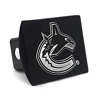 Cache-attelage WinCraft Vancouver Canucks Premium en métal chromé avec logo des Canucks