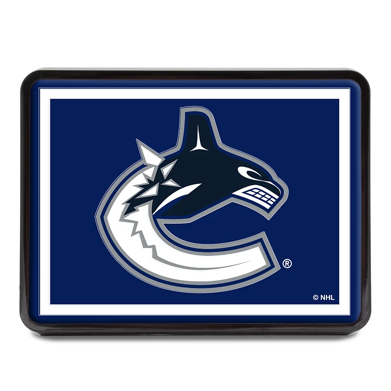 Cache-attelage rectangulaire universel WinCraft Vancouver Canucks