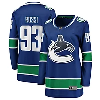 Women's Fanatics Marco Rossi Blue Vancouver Canucks Home Breakaway Player Jersey