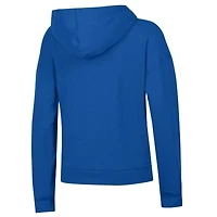 Women's Champion  Royal Vancouver Canucks Arched Pill Box Hoodie
