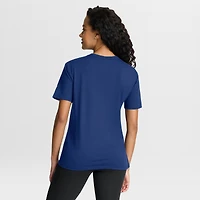 T-shirt bleu authentique pour femme Fanatics des Vancouver Canucks