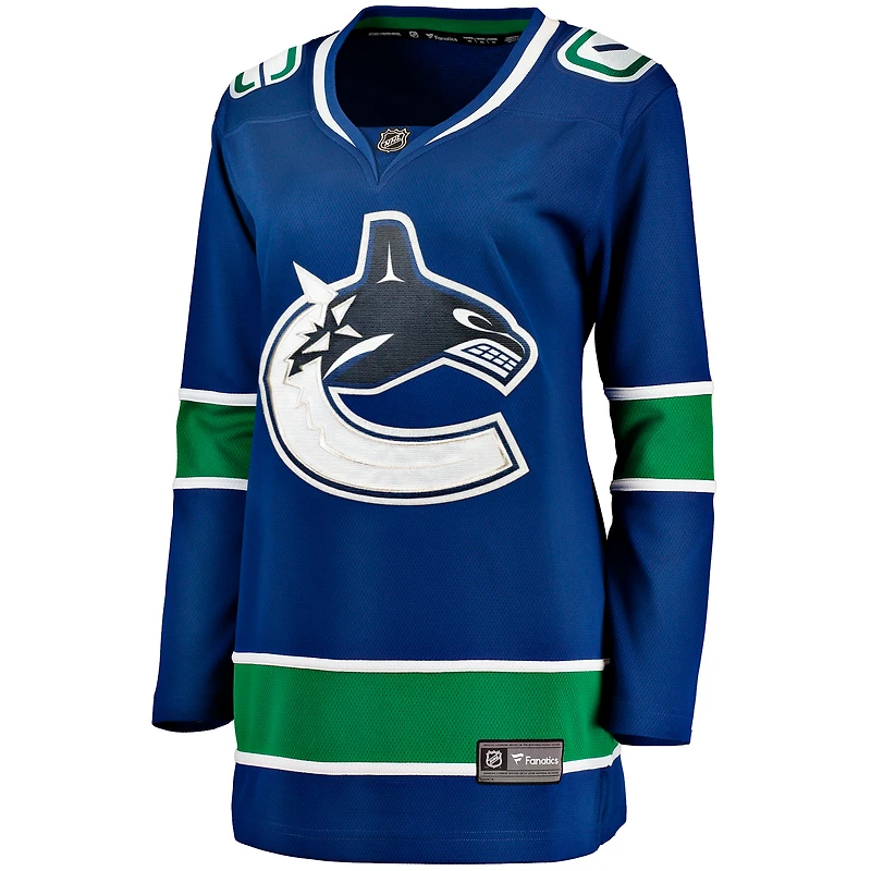 Women's Fanatics Blue Vancouver Canucks Premier Breakaway Jersey