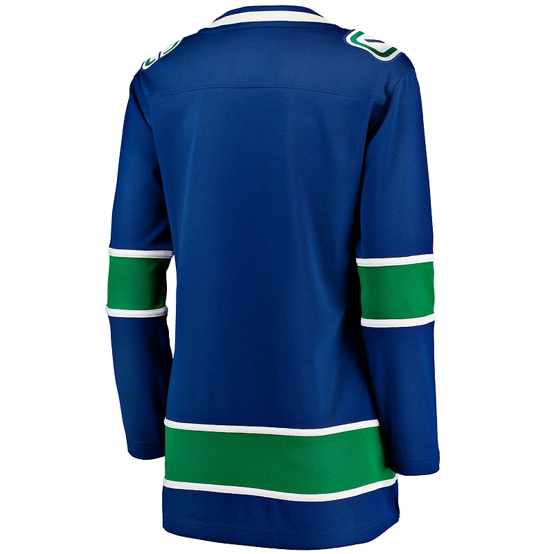 Women's Fanatics Blue Vancouver Canucks Premier Breakaway Jersey