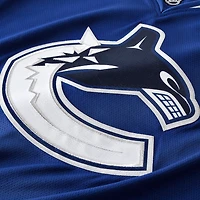 Fanatiques féminines de marque Elias Pettersson Blue Vancouver Canucks 2019/20 Domicile - Maillot Premier Breakaway Player