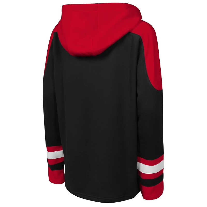 Sweat à capuche col en V Ageless Must Have pour jeunes Vancouver Canucks noir