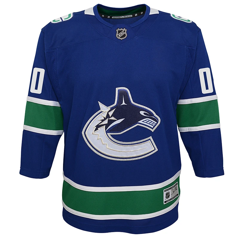 Youth Blue Vancouver Canucks 2020/21 - Custom Premier Jersey