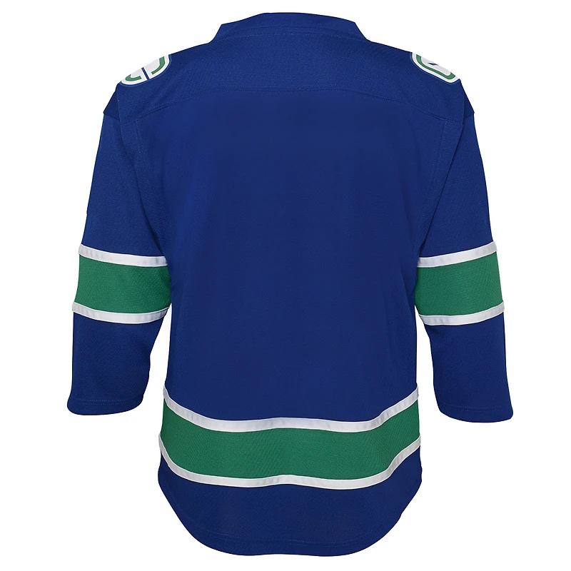 Youth Blue Vancouver Canucks Replica Jersey