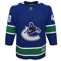 Jeune Elias Pettersson Bleu Vancouver Canucks 2019/20 Domicile - Maillot Premier Joueur