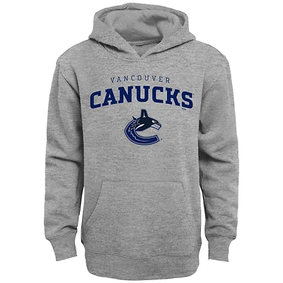 Youth Outerstuff Gray Vancouver Canucks Winning Streak Pullover Hoodie