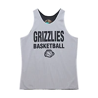 Maillot d'entraînement réversible en maille Hardwood Classics Vancouver Grizzlies noir/blanc Mitchell & Ness pour homme