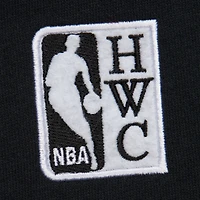Men's Mitchell & Ness Black Vancouver Grizzlies Hardwood Classics There Back 2.0 Vintage Pullover Sweatshirt