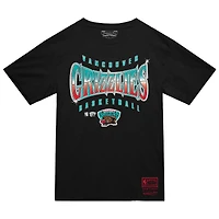 T-shirt noir lumineux pour homme Mitchell & Ness Vancouver Grizzlies Worldwide Collection
