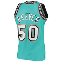 Maillot Swingman Mitchell & Ness Bryant Reeves Turquoise Vancouver Grizzlies 1995/96 pour hommes
