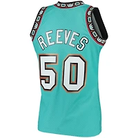 Maillot Mitchell & Ness Bryant Reeves Turquoise Vancouver Grizzlies Hardwood Classics 1995-96 Swingman