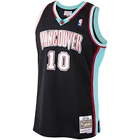 Men's Mitchell & Ness Mike Bibby Black Vancouver Grizzlies 2000/01 Hardwood Classics Swingman Jersey