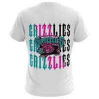 T-shirt Mitchell & Ness Vancouver Grizzlies A Good Trip pour homme, blanc