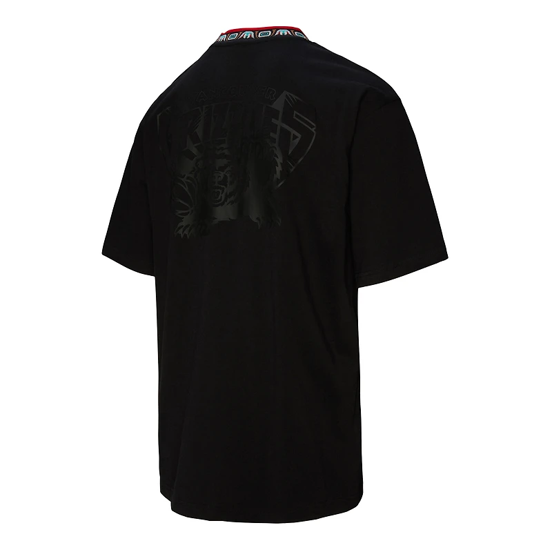 Unisex Mitchell & Ness Black Vancouver Grizzlies Playmaker Vintage Logo T-Shirt