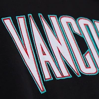 Unisex Mitchell & Ness Black Vancouver Grizzlies Vintage Heavyweight Hoodie