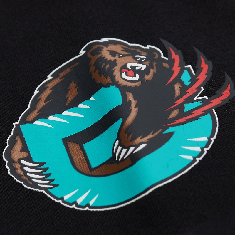 Unisex Mitchell & Ness Black Vancouver Grizzlies Vintage Heavyweight Hoodie