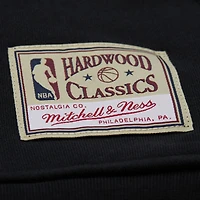 Sweat à capuche zippé unisexe Mitchell & Ness Mike Bibby Black Vancouver Grizzlies Hardwood Classics Maxxed Out
