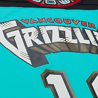 Unisex Mitchell & Ness Mike Bibby Turquoise Vancouver Grizzlies Maxxed Out Fashion Hockey Jersey