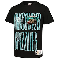 T-shirt noir Mitchell & Ness Vancouver Grizzlies Hardwood Classics Hometown 2.0 pour jeunes