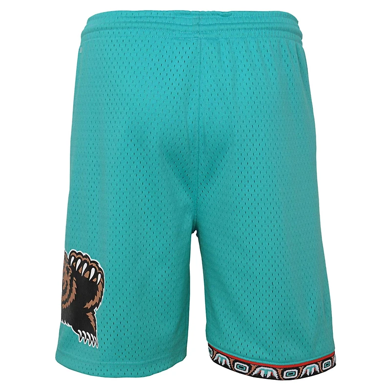 Mitchell & Ness Turquoise Vancouver Grizzlies Hardwood Classics Swingman Short