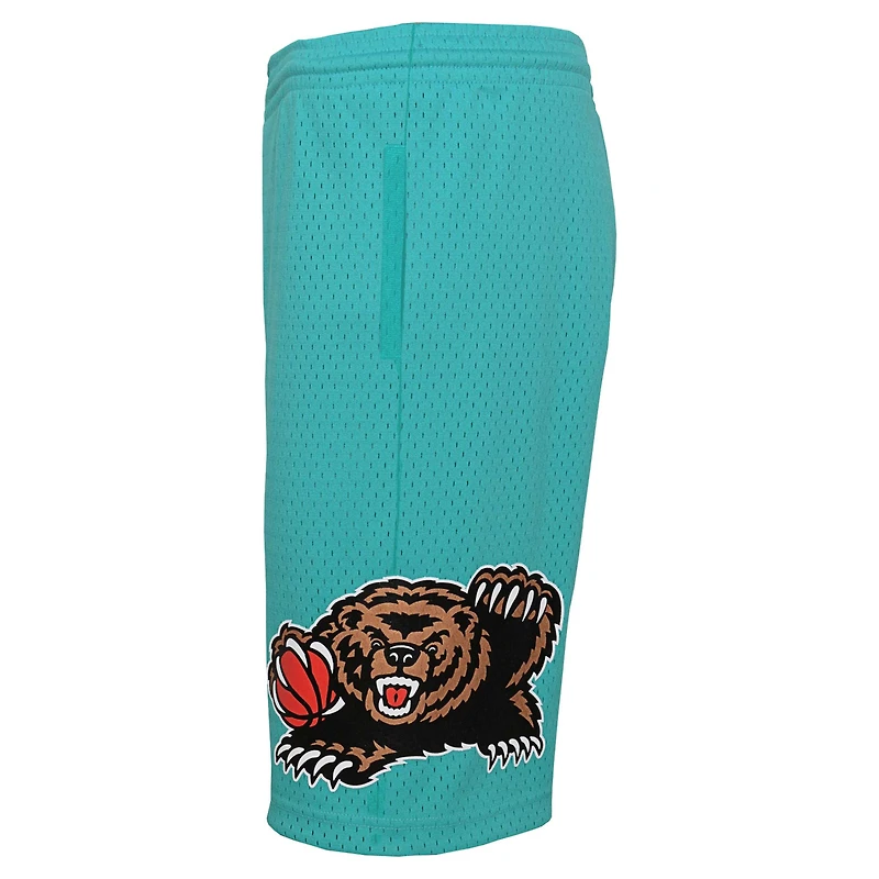 Mitchell & Ness Turquoise Vancouver Grizzlies Hardwood Classics Swingman Short