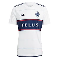 Adidas Andrés Cubas pour homme Blanc Vancouver Whitecaps FC 2023 Bloodlines - Maillot de joueur réplique