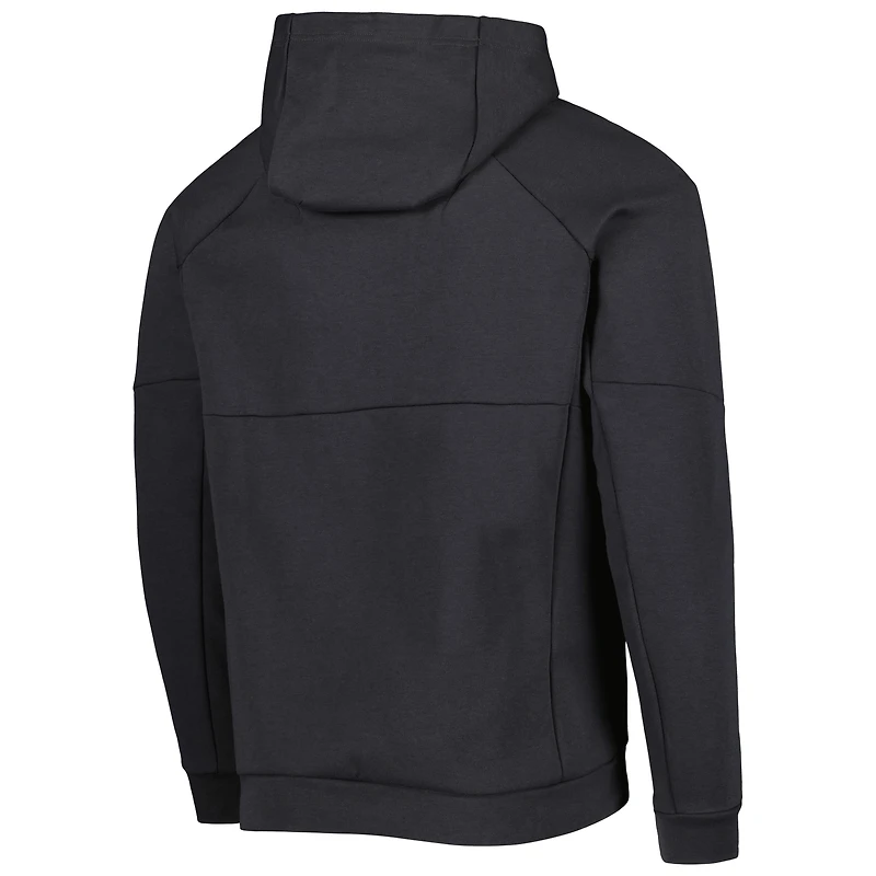 Chandail à capuchon de voyage pour homme adidas Vancouver Whitecaps FC 2023 noir