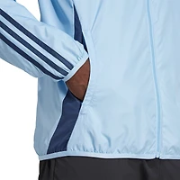 Men's adidas Light Blue/Deep Sea Blue Vancouver Whitecaps FC 2025 Anthem Reversible Full-Zip Jacket