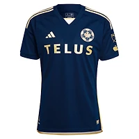 Men's adidas  Navy Vancouver Whitecaps FC 2024 The 50 Authentic Custom Jersey