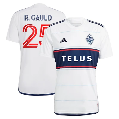 Men's adidas Ryan Gauld White Vancouver Whitecaps FC 2023 Bloodlines - Replica Player Jersey