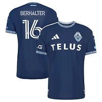 Maillot authentique adidas Sebastian Berhalter bleu Vancouver Whitecaps FC 2026 The Coastal pour homme