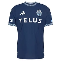 Men's adidas Thomas Müller Blue Vancouver Whitecaps FC 2026 The Coastal Jersey On-Field Authentic Patch