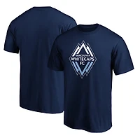 Men's  Deep Sea Blue Vancouver Whitecaps FC Official Logo T-Shirt