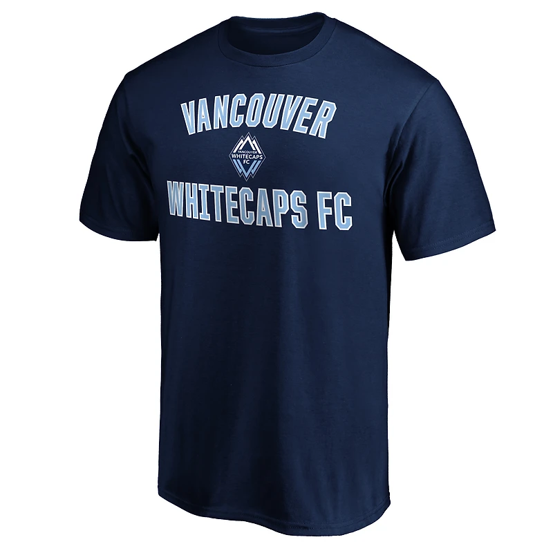 Men's  Deep Sea Blue Vancouver Whitecaps FC Victory Arch T-Shirt