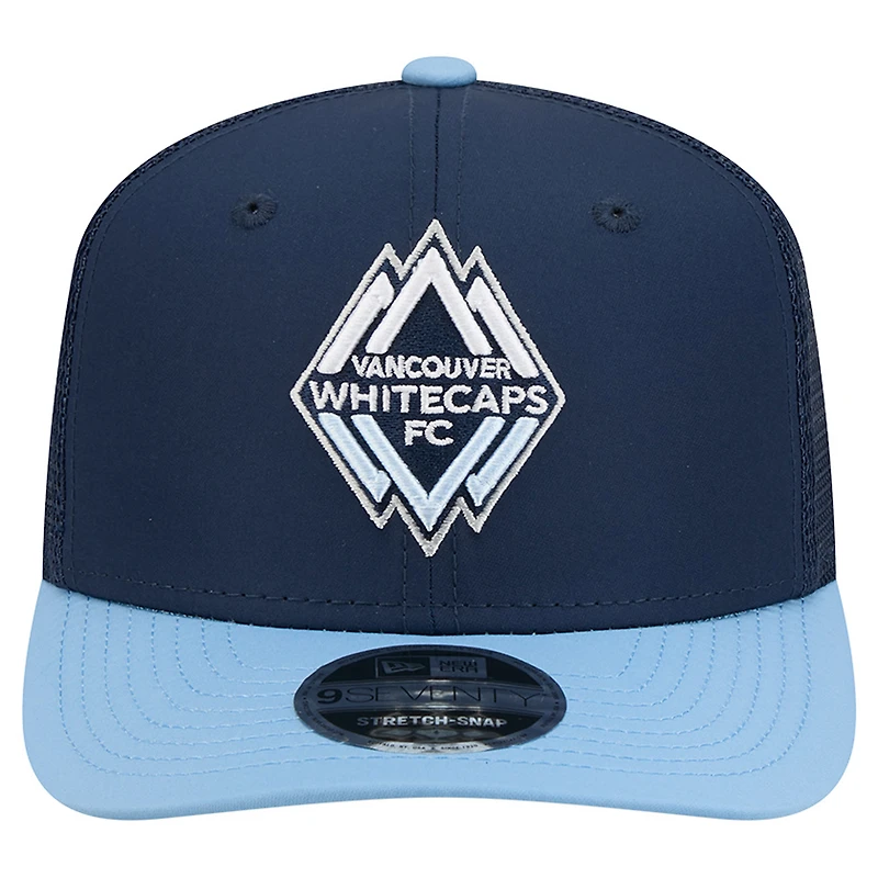 Men's New Era  Deep Sea Blue Vancouver Whitecaps FC Jersey Hook 9SEVENTY Adjustable Hat