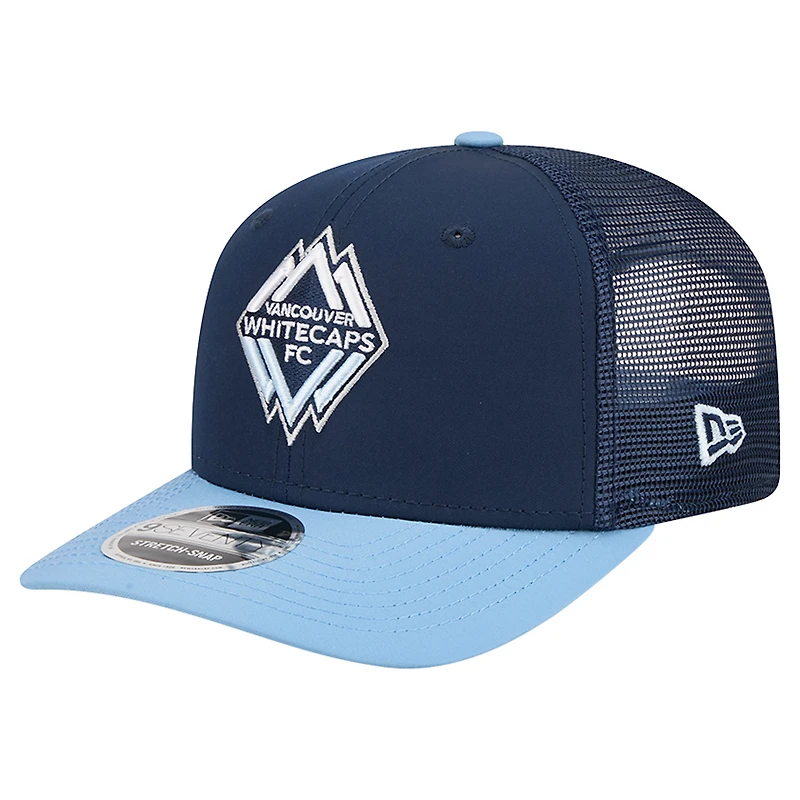 Men's New Era  Deep Sea Blue Vancouver Whitecaps FC Jersey Hook 9SEVENTY Adjustable Hat