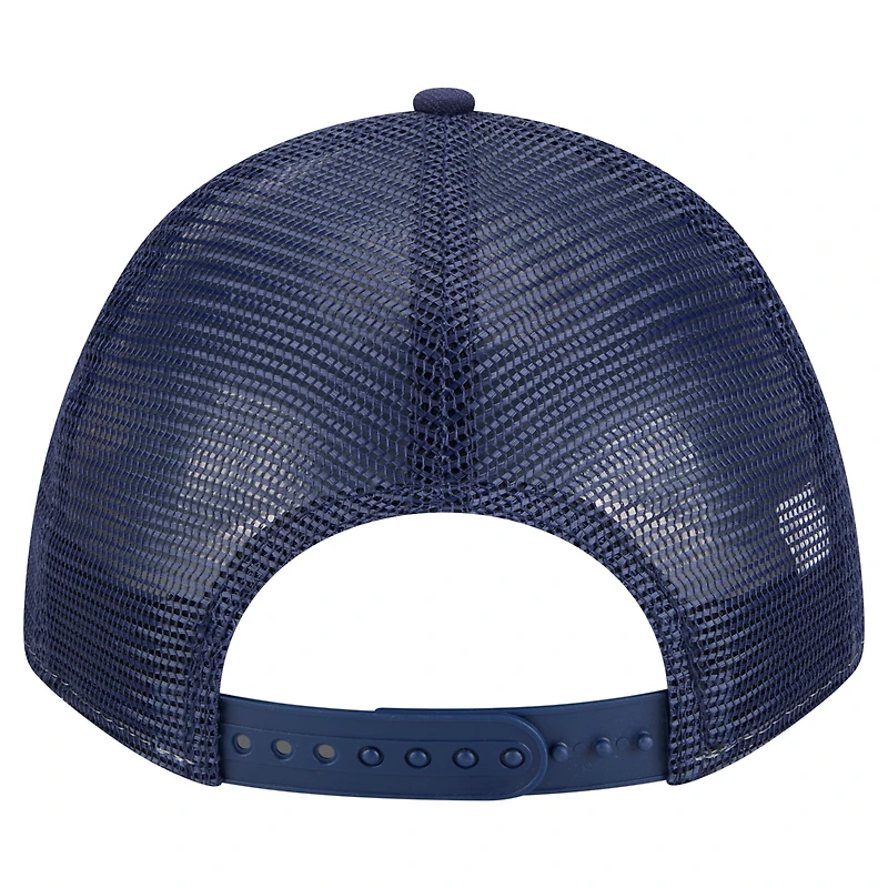Casquette camionneur ajustable 9FORTY M-Crown A-Frame bleu clair pour homme, Vancouver Whitecaps FC, New Era