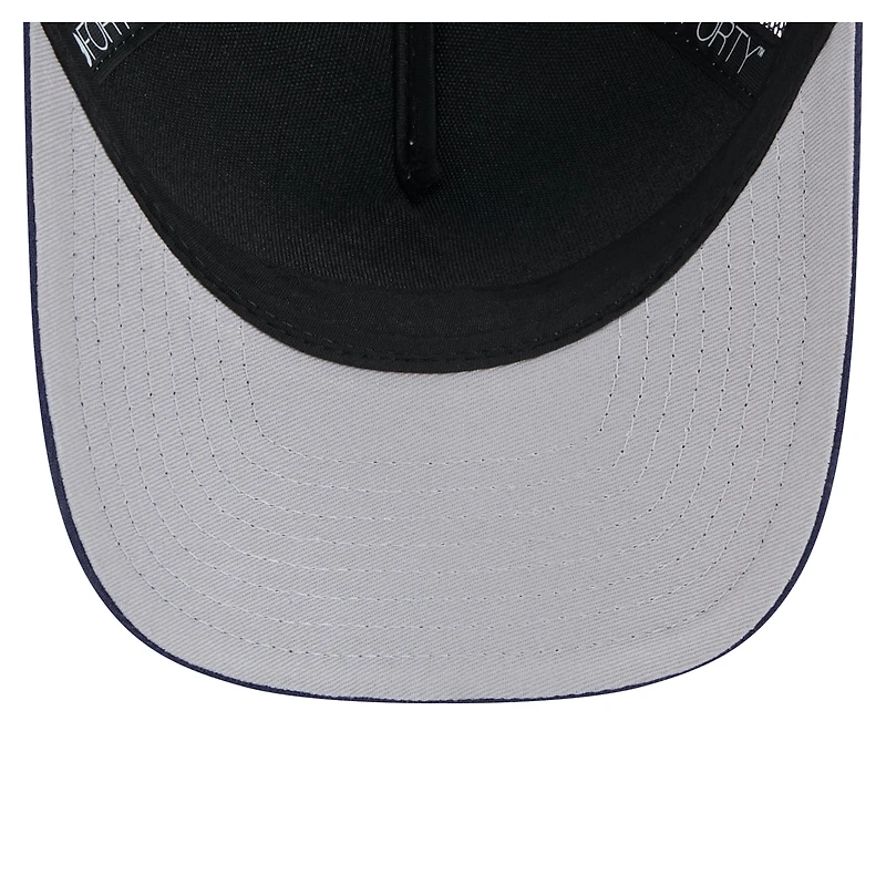 Casquette camionneur ajustable 9FORTY M-Crown A-Frame bleu clair pour homme, Vancouver Whitecaps FC, New Era