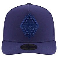 Casquette ajustée A-Frame 59FIFTY pour homme, bleu marine, Vancouver Whitecaps FC Color Pack, New Era