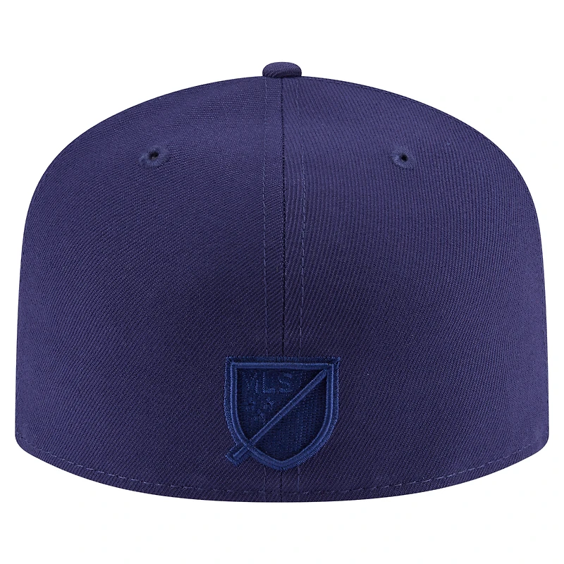 Casquette ajustée A-Frame 59FIFTY pour homme, bleu marine, Vancouver Whitecaps FC Color Pack, New Era