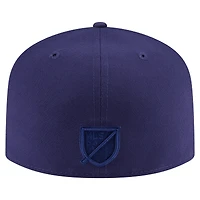 Casquette ajustée A-Frame 59FIFTY pour homme, bleu marine, Vancouver Whitecaps FC Color Pack, New Era