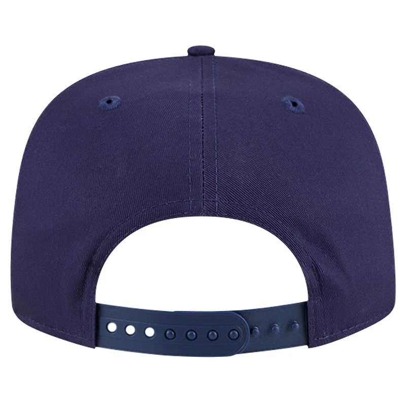 Casquette réglable New Era pour hommes, Vancouver Whitecaps FC, The Golfer Kickoff Collection, bleu marine