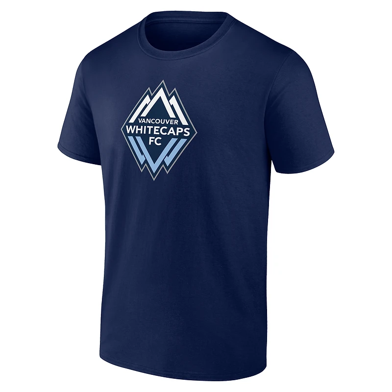 Men's Ryan Gauld Deep Sea Blue Vancouver Whitecaps FC Authentic Stack Name & Number T-Shirt