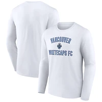 Men's  White Vancouver Whitecaps FC Victory Arch Long Sleeve T-Shirt