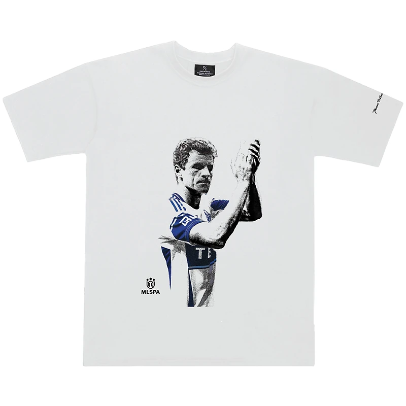 T-shirt unisexe Peace Collective Thomas Müller blanc Vancouver Whitecaps FC (poids lourd)