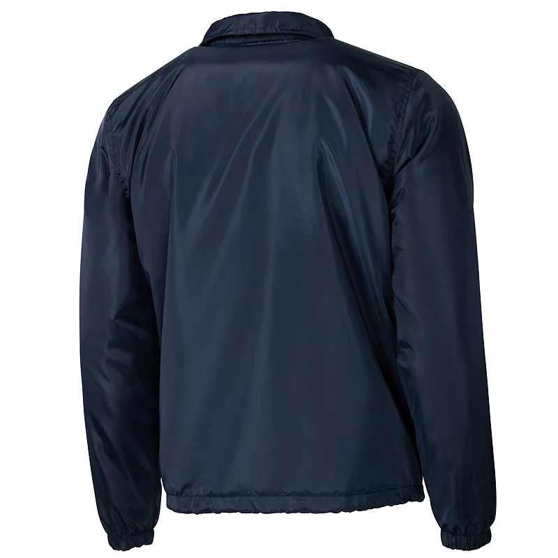Unisex Sport Design Sweden Deep Sea Blue Vancouver Whitecaps FC Coach Full-Snap Jacket